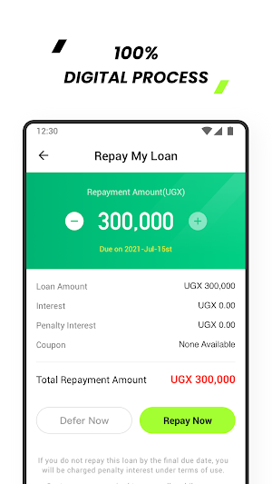 Quicksente - Online loan app Screenshot 3