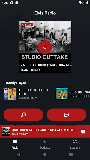 Elvis Radio Screenshot 0