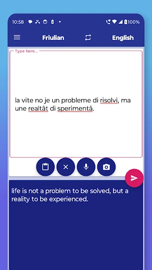 Friulian English Translator Screenshot 3