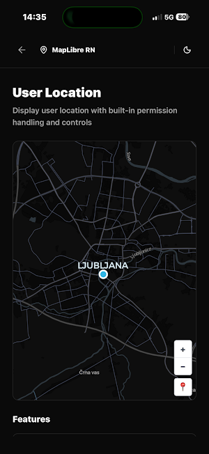 mapcn Screenshot 0