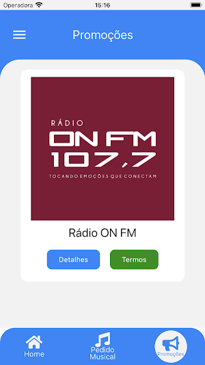 Rádio ON FM Screenshot 2