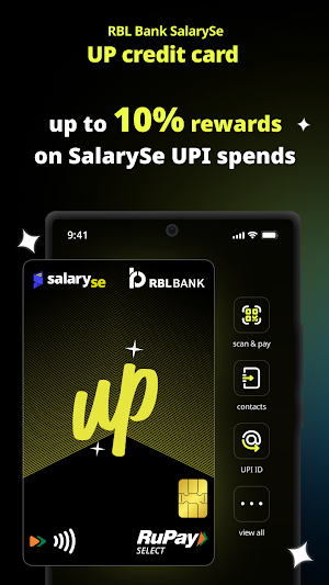 SalarySe: UPI, Credit, Rewards Screenshot 0