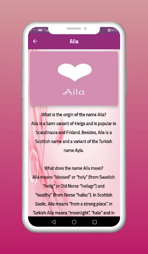 Muslim Girl Names With Meaning Screenshot 2