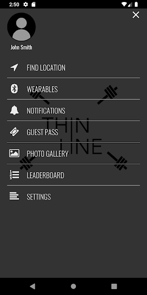 Thin Line Fitness Screenshot 3