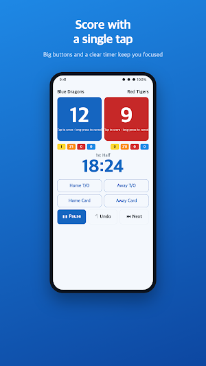 Handball Scoreboard Screenshot 3