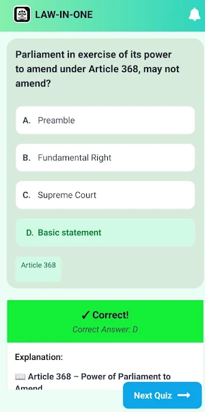 LAW in ONE: Pocket Guide 4 Law Screenshot 1