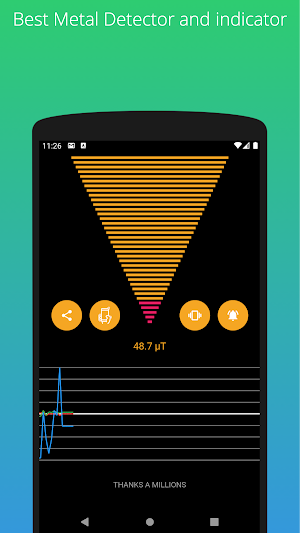 Simple Metal Detector Screenshot 1