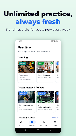 SipLingo: Learn & Speak German Screenshot 3