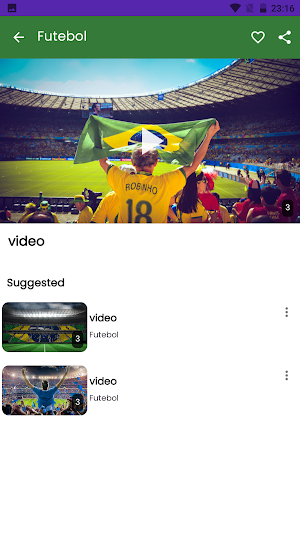 Futebol Ao Vivo Screenshot 2
