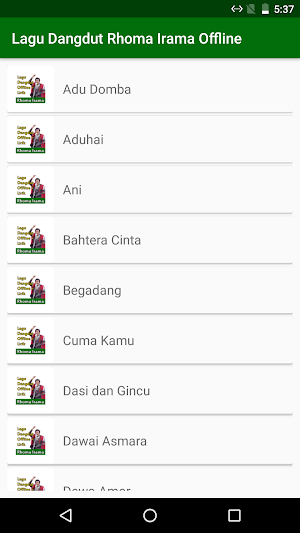 Lagu Dangdut Rhoma Irama Offline + Lirik Screenshot 0
