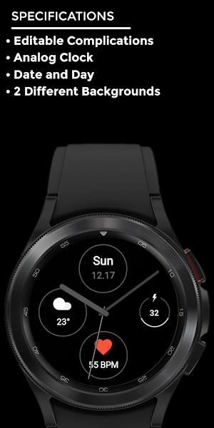 Night Output - watch face Screenshot 3