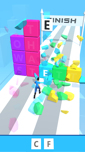 Words Run 3D Screenshot 0