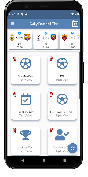 Football Tips Engine Screenshot 1