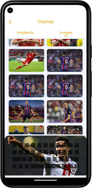 Robert Lewandowski keyboard Screenshot 3