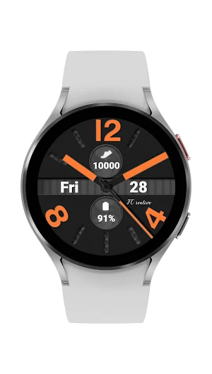 Dark & Bold Watch Face Screenshot 3