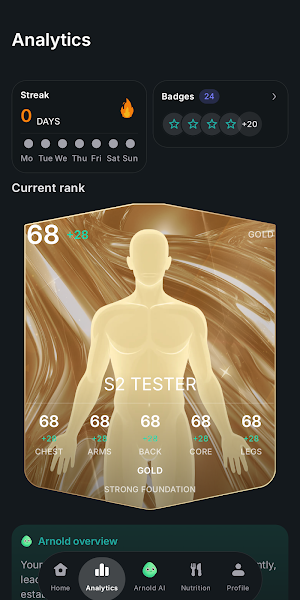 Arnold AI Fitness Screenshot 1