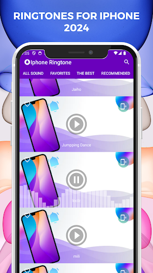 Iphone Ringtone for android Screenshot 1