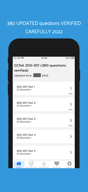 CCNA 200-301 Exam 2022 Screenshot 0