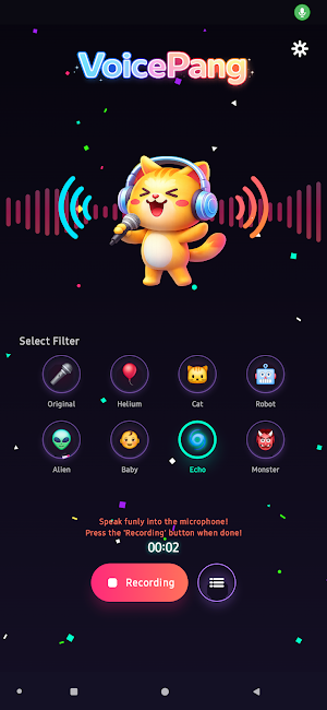 Voice Pang - Voice Changer Screenshot 1