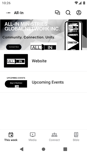 All-In Ministries Global Screenshot 0