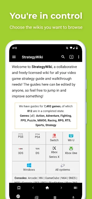 Wiksi - Gaming Wikis Screenshot 1
