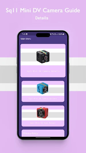Sq11 Mini DV Camera App Guide Screenshot 0