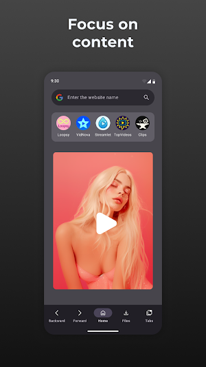 XPlay Browser Screenshot 0