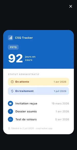 CSQ Tracker Screenshot 1