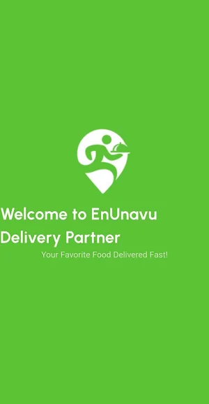 EnUnavu Delivery Partner Screenshot 0