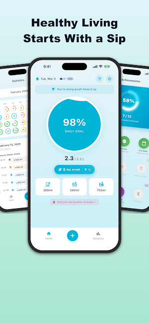 Water Reminder - Drink Tracker Screenshot 0