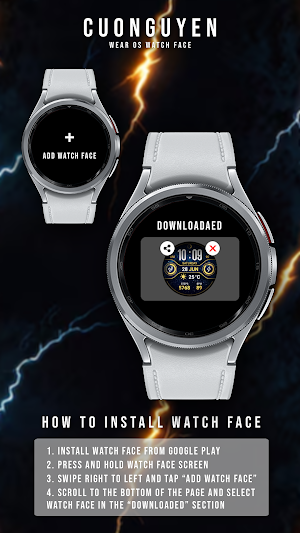 Watch face CNW0028 Screenshot 3