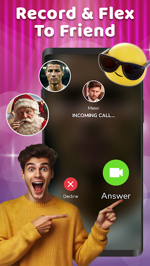 Prank Video Call & Mood Chaat Screenshot 2