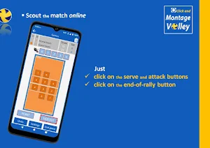 Volleyball scout to video edit Screenshot 2