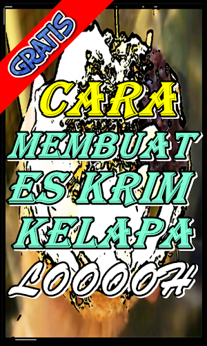 Cara Membuat Es Krim Kelapa Ke Screenshot 1