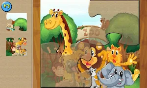 Zoo Animal Puzzle Games for Kids ❤️🐯🐘🧩 Screenshot 1