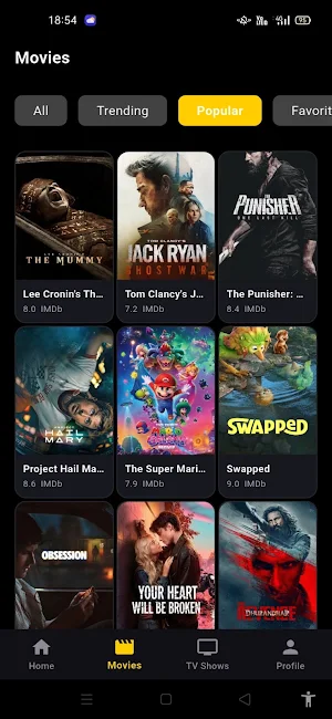 Youcinema Filmes e series Screenshot 0