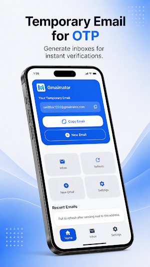 Gmailnator: OTP Email Screenshot 0