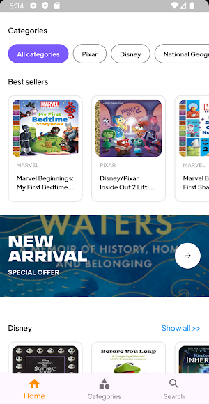Disney books Screenshot 0