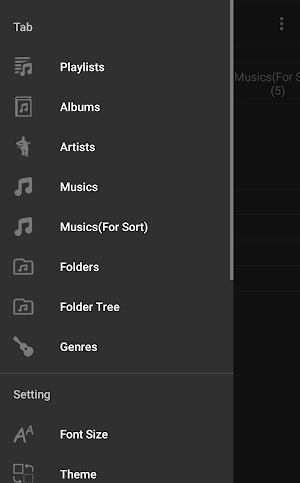 Music Playlist Manage Screenshot 1