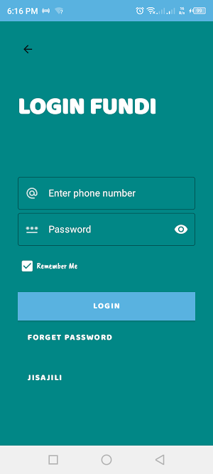 Fundi Kiganjani Screenshot 2
