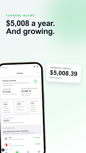 Dividend Tracker: FinSpryDiv Screenshot 2