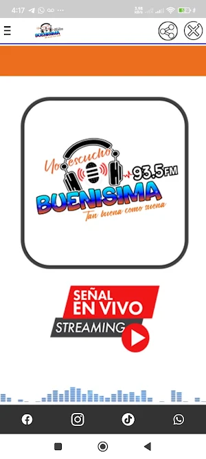Buenísima 93.5 FM Screenshot 1