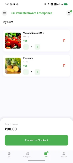Sri Venkateshwara Enterprises Screenshot 0