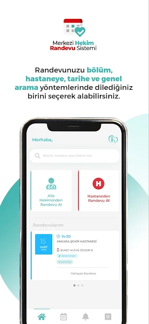 MHRS Screenshot 1