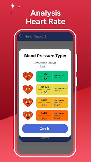 Blood Pressure: SmartBP Record Screenshot 2