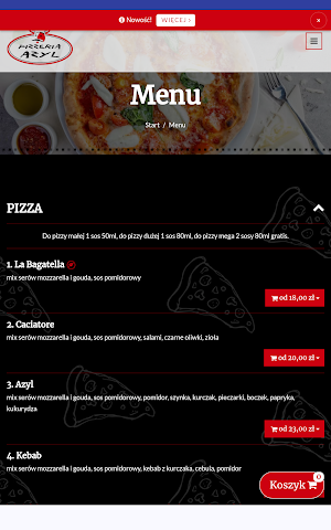 Pizzeria AZYL Screenshot 2