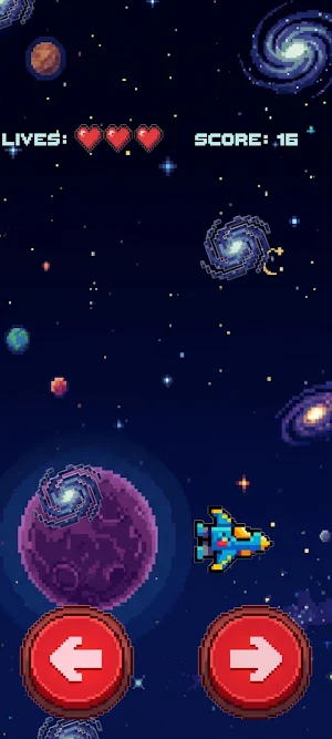 Retro Orbit Raid Screenshot 3
