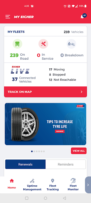 MY EICHER Screenshot 0