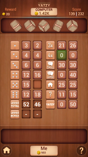 Yatzy Classic Dice Board game Screenshot 0