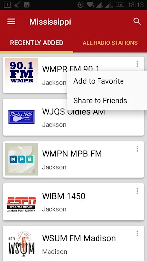 Mississippi Radio Stations Screenshot 0